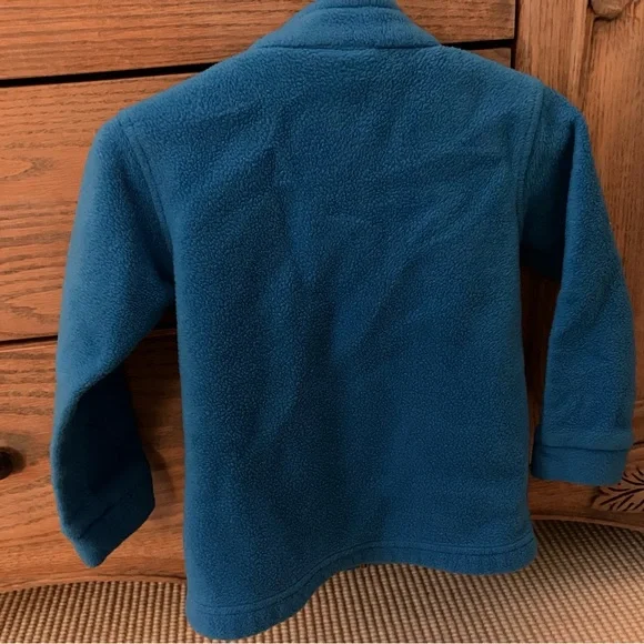 Columbia Blue Fleece Jacket 3t - Picture 4 of 5